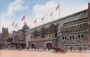 Chicago: Het Coliseum, Wabash Avenue, bij 16th Street (kleurenfoto) door American Photographer