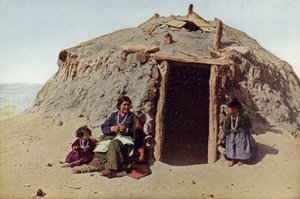 Elle van Ganado, Indiaans Gebouw, Albuquerque, Beroemdste Wever onder de Navajo