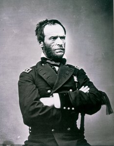 Generaal William T. Sherman (1820-91) door American Photographer
