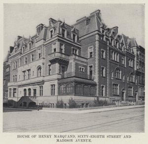 Huis van Henry Marquand, Sixty-Eighth Street en Madison Avenue