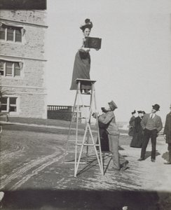 Jessie Tarbox Beals (1871-1942) op de Louisiana Purchase Expositie, 1904