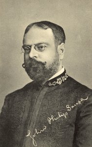 John Philip Sousa (z/w foto) door American Photographer