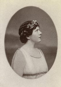 Louise Homer, als Orpheus, in "Orfeo Ed Euridice" (z/w foto)