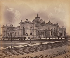 Memorial Hall van de Centennial Exposition, 1876 door American Photographer