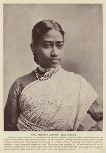 Mevrouw Theresa Joseph, Oost-Indiër