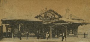 Krantenknipsel: Powelton Avenue Station, Pennsylvania, VS, 1896