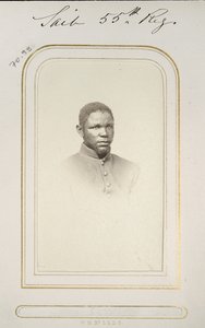 Nicholas Said, carte de visite, ca. 1863-66