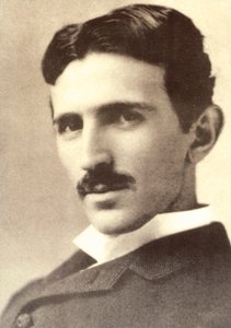 Nikola Tesla (z/w foto)
