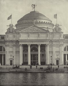 Noordportiek van het Landbouwgebouw door American Photographer