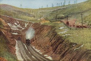Raton Tunnel, Hoogste Punt op de Santa Fe door American Photographer