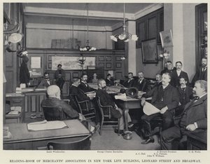 Leeszaal van de Merchants