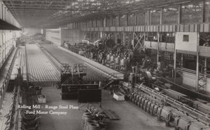 Walsfabriek, Rouge Steel Plant; Ford Motor Company, Dearborn, Michigan door American Photographer
