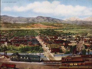 Salida en Mount Ouray (kleurenfoto) door American Photographer