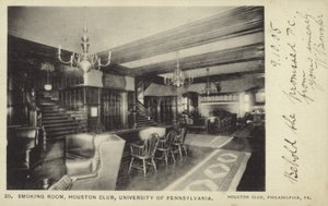 Rookkamer, Houston Club, Universiteit van Pennsylvania, Philadelphia