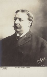 William Howard Taft (z/w foto) door American Photographer