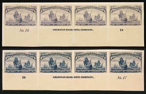 4-Cent Vloot van Columbus door American School