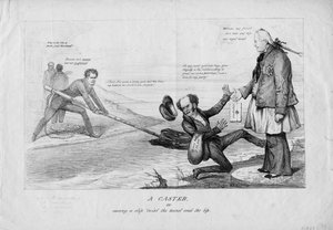 Een caster, of, veel glippen tussen de hand en de lip, ca. 1831