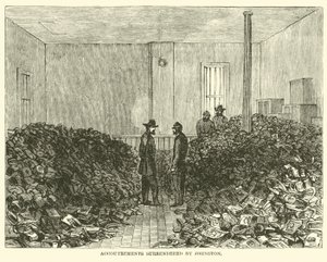 Uitrusting overgegeven door Johnston, april 1865 door American School