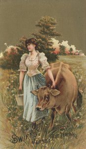 Advertentie voor Swifts Jersey Butterine, c.1880