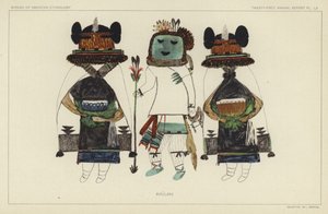 Ahulani (kleurenlitho) door American School
