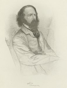 Alfred, Lord Tennyson door American School
