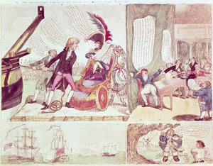 Een Oude Filosoof die zijn Gekke Zoon Economische Projecten Leert, c.1807