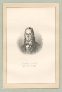 Andrew Ellicot, uit "A New Nation..." door John Benson Lossing door American School