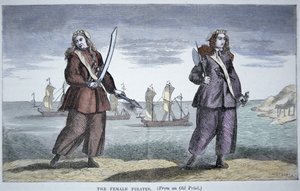 Anne Bonny (geb.1697) en Mary Read