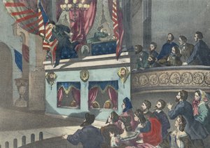 Moord op president Abraham Lincoln, ca. 1865