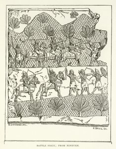 Slagveld; uit Nineveh
