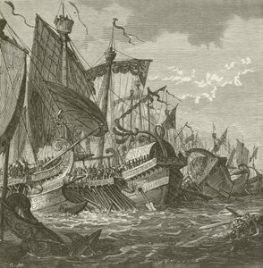 Slag bij Lepanto door American School