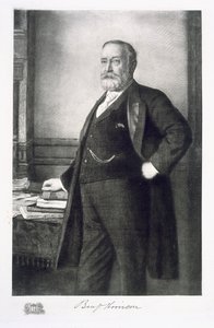 Benjamin Harrison (1833-1901), 23e president van de Verenigde Staten van Amerika