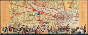 Boston is een bladerende stad: wat te zien en hoe je je bezoek kunt genieten, c.1935-45 door American School