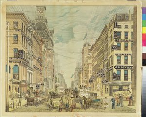 Broadway en Maiden Lane