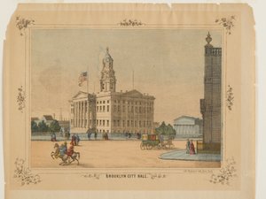 Brooklyn Stadhuis, uitgegeven door Charles Magnus, Inc.