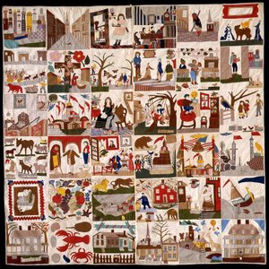 Burdicks-Kinderquilt door American School