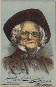 C L Davis portret (Alvin Joslin) door American School