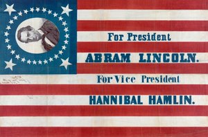 Campagnevlag voor Abraham Lincoln