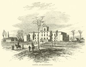 Capitool in Milledgeville, november 1864