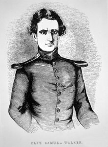 Kapitein Samuel Walker (1815-47) 1847 (gravure)