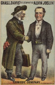 Chas L Davis gevierd Alvin Joslin