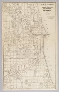 Stadskaart van Chicago door American School