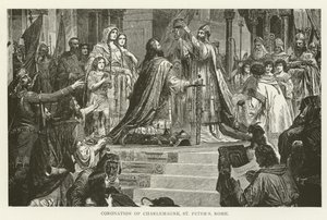 Kroning van Karel de Grote, Sint-Pieters, Rome door American School