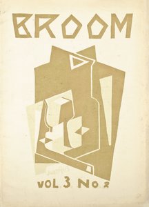 Omslag voor Volume 3, nummer 2, van het kunsttijdschrift "Broom", ca. 1921-1924