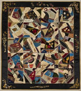 Crazy Quilt, c.1875-1900 door American School