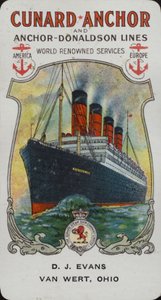 Cunard Schip - Aquitania
