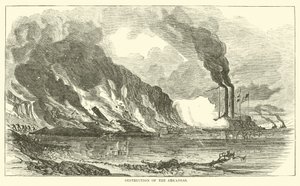 Vernietiging van de Arkansas, juli 1862