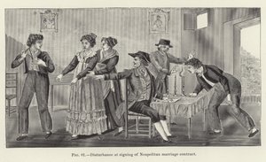 Onrust bij ondertekening van Napolitaans huwelijkscontract door American School