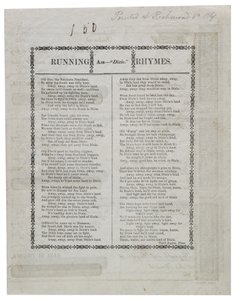 Dixie gedrukt op de achterkant van een vel cheques, 1861