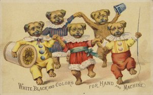Hond dansend in kleren